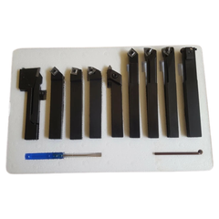 16mm Indexable Carbide Lathe Tool Set 9 Piece-Hammerox Industrial