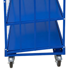 1730mm Heavy Duty Sloping 4 Shelf Trolley-Hammerox Industrial