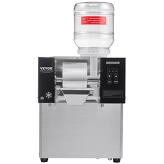 176lb/24hr Commercial Snowflake Ice Machine Stainless Steel