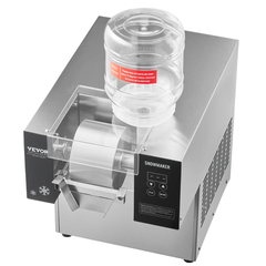 176lb/24hr Commercial Snowflake Ice Machine Stainless Steel