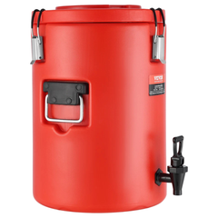 17.2L Insulated Hot & Cold Beverage Dispenser Stainless Steel-Hammerox Industrial