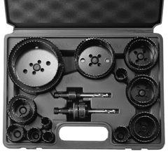 18 Piece Hole Saw Kit Bi Metal M42-Hammerox Industrial