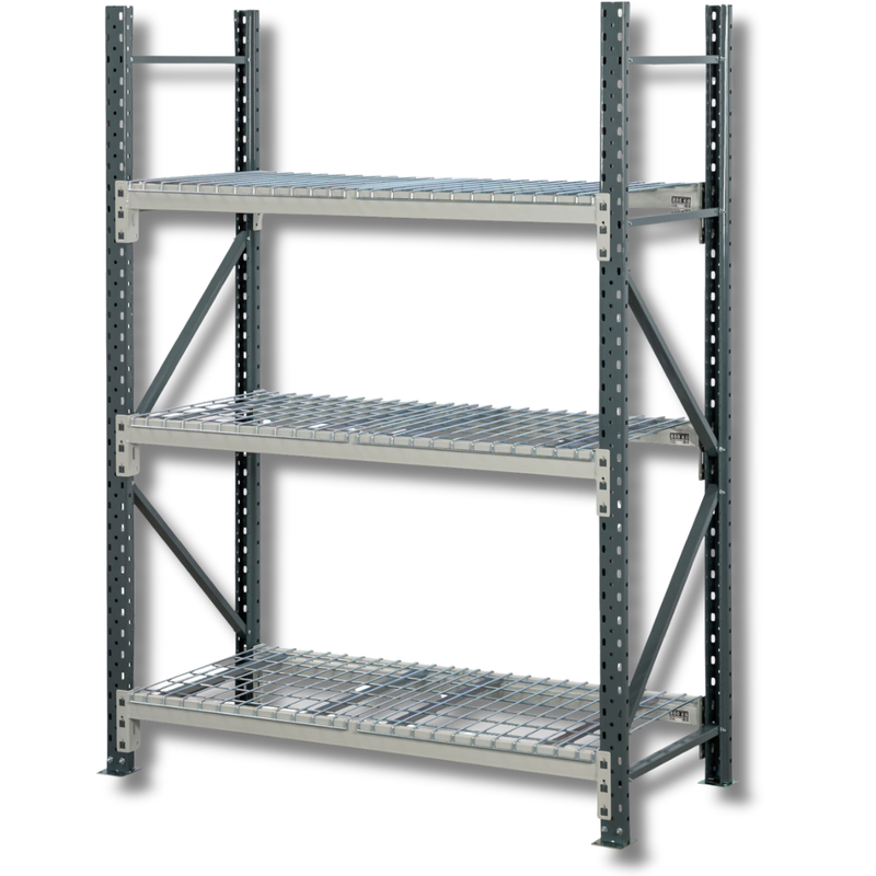 1800 x 1200 x 600mm Heavy Duty Mesh Longspan Shelving-Hammerox Industrial