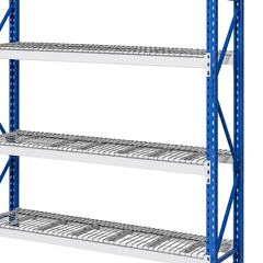 1800 x 1800 x 450mm Heavy Duty Industrial Tyre Shelving-Hammerox Industrial