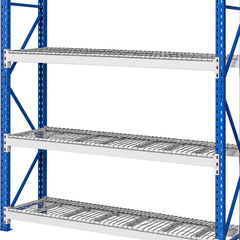 1800 x 1800 x 450mm Heavy Duty Industrial Tyre Shelving-Hammerox Industrial