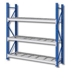 1800 x 1800 x 450mm Heavy Duty Industrial Tyre Shelving-Hammerox Industrial