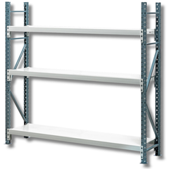 1800 x 1800 x 450mm Heavy Duty Steel Longspan Shelving-Hammerox Industrial