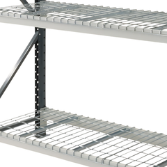 1800 x 1800 x 600mm Heavy Duty Mesh Longspan Shelving-Hammerox Industrial