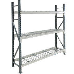 1800 x 1800 x 600mm Heavy Duty Mesh Longspan Shelving-Hammerox Industrial
