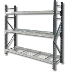 1800 x 1800 x 600mm Heavy Duty Mesh Longspan Shelving-Hammerox Industrial