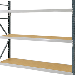 1800 x 1800 x 600mm Heavy Duty Timber Longspan Shelving-Hammerox Industrial