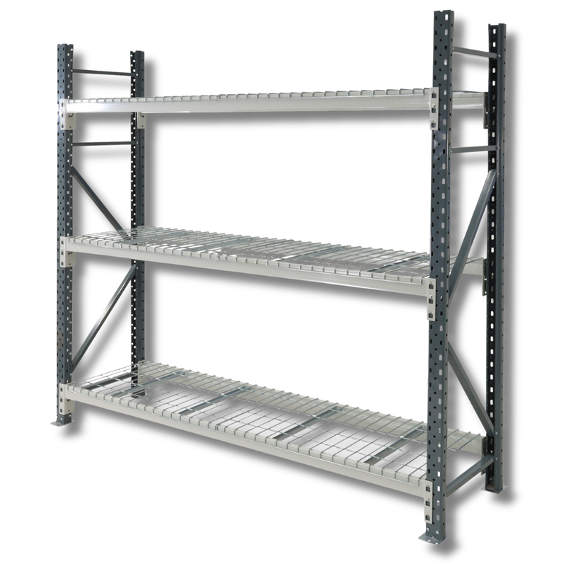 1800 x 1800 x 900mm Heavy Duty Mesh Longspan Shelving-Hammerox Industrial