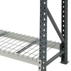 1800 x 2400 x 450mm Heavy Duty Mesh Longspan Shelving-Hammerox Industrial