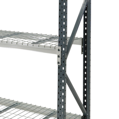 1800 x 2400 x 450mm Heavy Duty Mesh Longspan Shelving-Hammerox Industrial
