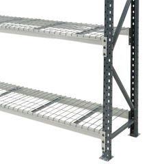 1800 x 2400 x 450mm Heavy Duty Mesh Longspan Shelving-Hammerox Industrial