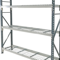 1800 x 2400 x 900mm Heavy Duty Mesh Longspan Shelving-Hammerox Industrial