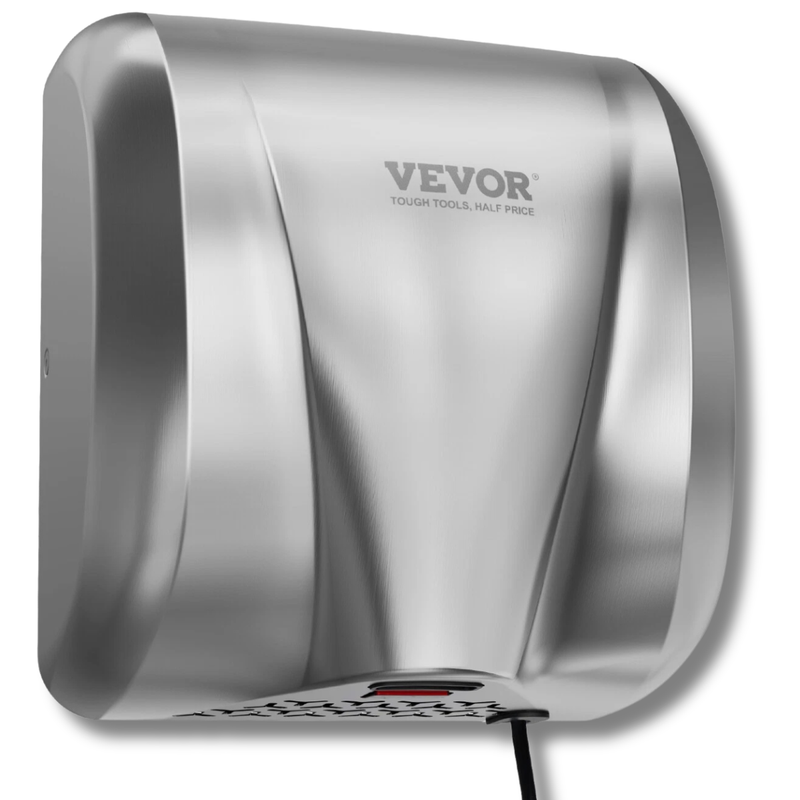 1800W Automatic Hand Dryer High Speed Stainless Steel-Hammerox Industrial