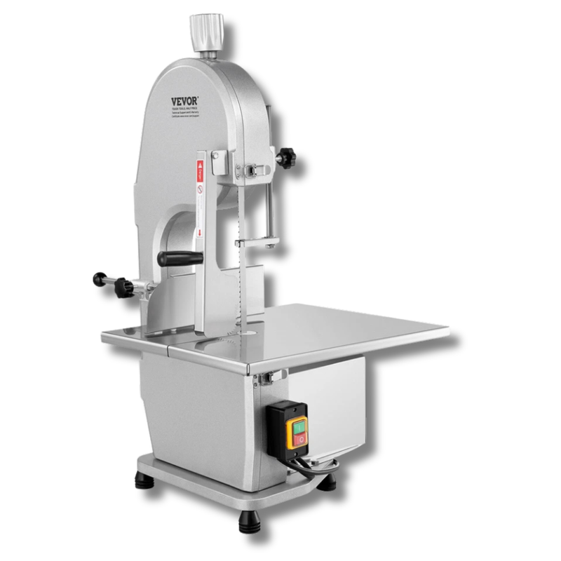 1800W Commercial Electric Meat Bandsaw Stainless Steel - Tabletop