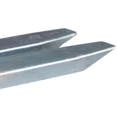 1800mm 8.5 Tonne Zinc Plated Forklift Extension Slippers-Hammerox Industrial
