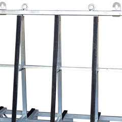 1800mm A Frame Glass Trolley-Hammerox Industrial