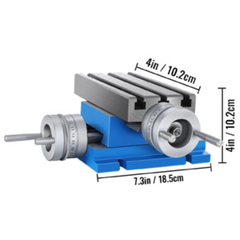 185x100mm Milling Machine Cross Slide Table-Hammerox Industrial