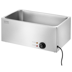 18L 1200W Commercial Electric Food Warmer Bain Marie Countertop