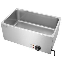 18L 1200W Commercial Electric Food Warmer Bain Marie Countertop
