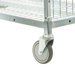 1910 Series Fully Lockable Cage Trolley with Doors & Roof-Hammerox Industrial