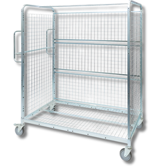 1910 Series Open Front Cage Trolley-Hammerox Industrial
