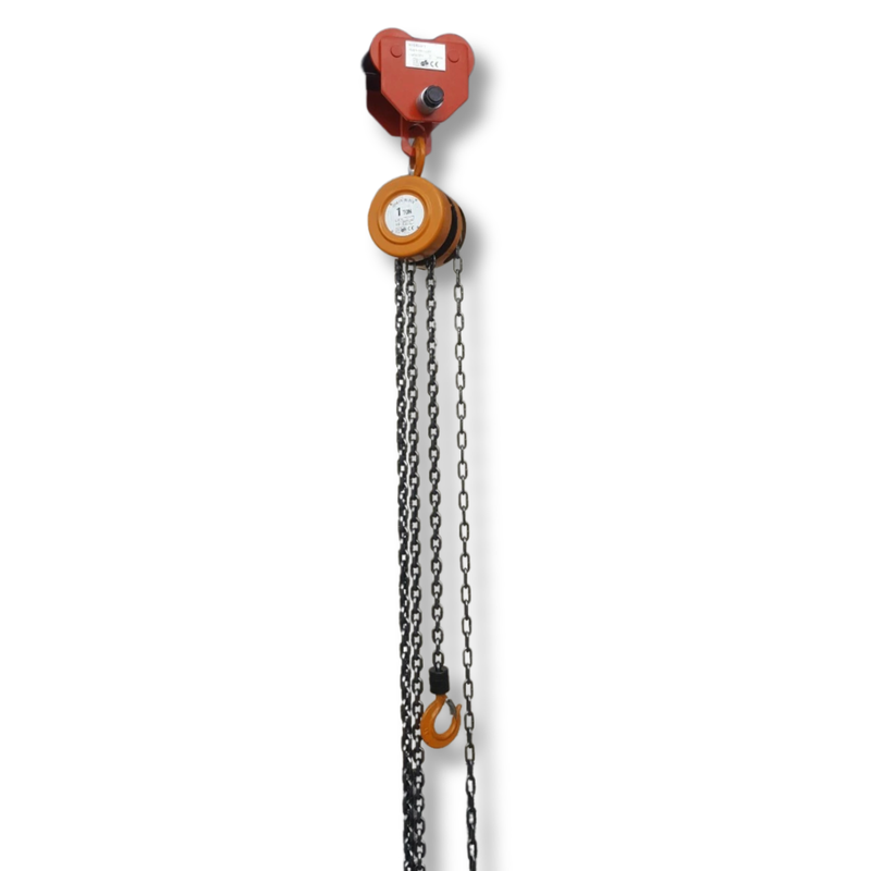 1T Beam Trolley & Chain Hoist Kit-Hammerox Industrial