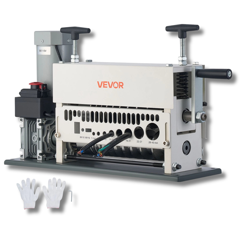 1.5-40mm 370W Electric Wire Stripping Machine-Hammerox Industrial