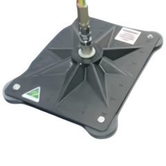 Rubber Coated Magnetic Mine Flag Base - Industro