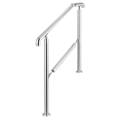 2-3 Step Outdoor Handrail Stainless Steel