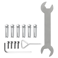 2-3 Step Outdoor Handrail Stainless Steel