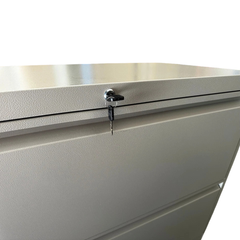 2 Drawer Lateral Metal Filing Cabinet Assembled-Hammerox Industrial