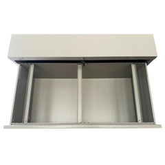 2 Drawer Lateral Metal Filing Cabinet Assembled-Hammerox Industrial
