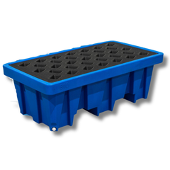 2 Drum Bunded Spill Pallet-Hammerox Industrial