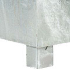 2 Drum Galvanised Spill Bin-Hammerox Industrial
