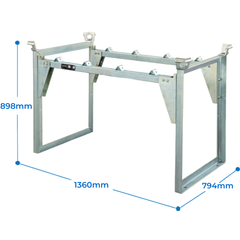 2 Drum Stackable Drum Rack-Hammerox Industrial