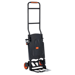 2 In 1 Aluminium Hand Truck Folding Dolly 136kg Capacity-Hammerox Industrial