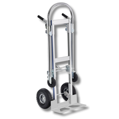 2 In 1 Aluminium Hand Truck Folding Dolly 363kg Capacity-Hammerox Industrial