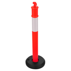 2 Pack 1140mm Traffic Delineator Posts Fillable Base-Hammerox Industrial