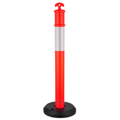 2 Pack 1140mm Traffic Delineator Posts Fillable Base-Hammerox Industrial