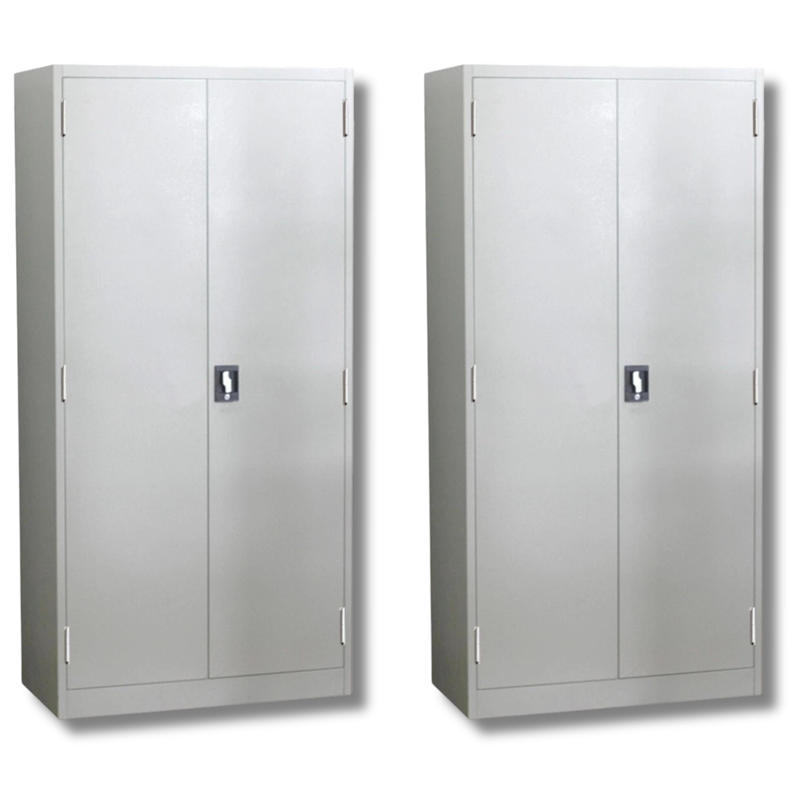 2 Pack XXL 2m Metal Storage Cabinet-Hammerox Industrial