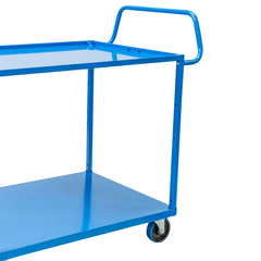 2 Tier Steel Trolley-Hammerox Industrial