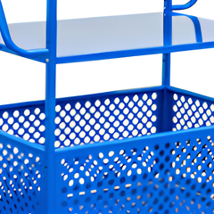 2 Tier Trolley with Bottom Basket-Hammerox Industrial