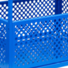 2 Tier Trolley with Bottom Basket-Hammerox Industrial