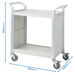 2 Tier Utility Service Cart-Hammerox Industrial