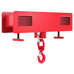 2 Ton Forklift Lifting Hook Swivel Hoist 2000kg Capacity-Hammerox Industrial