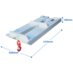 2 Tonne Forklift Hook Jib-Hammerox Industrial
